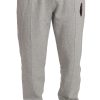 Elegant Gray Hooded Sweatsuit Ensemble - Image 8