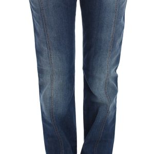 Chic Boot Cut Blue Wash Denim