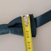 Blue 100% Silk Adjustable Neck Bow Tie Mens - Image 4