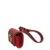 Black Leather Devotion Heart Strap Airpod Case - Image 3
