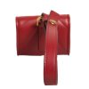 Black Leather Devotion Heart Strap Airpod Case - Image 4