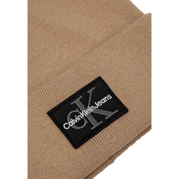 Beige Cotton Caps Baseball Hat - Image 3