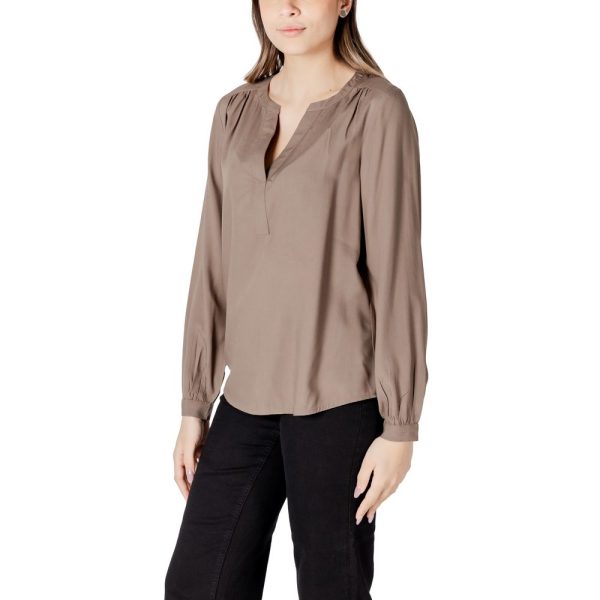 Beige Viscose Shirt - Image 4