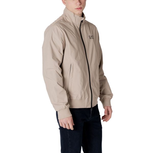 Beige Polyamide Jackets & Coat - Image 3