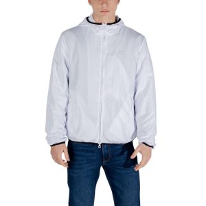 White Polyester Jackets & Coat