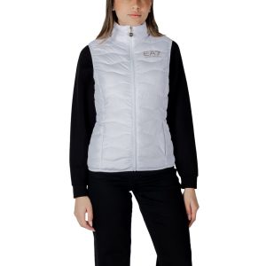 White Polyester Jackets & Coat