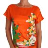 Sicilian Summer Silk Crystal-Embellished Top - Image 3