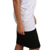 Elegant White Tie Back Tank Top Tee - Image 5