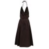Brown Cotton Dress - Image 2