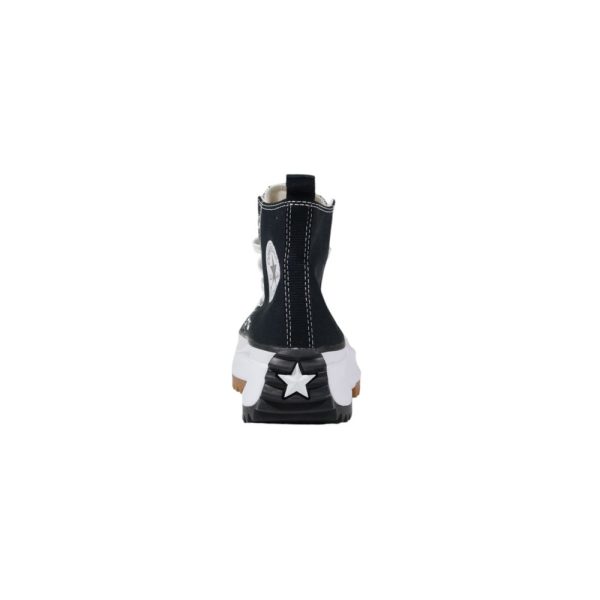 Black And White Fabric Sneaker - Image 4