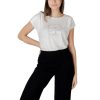 White Cotton Tops & T-Shirt - Image 5