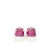 Fuchsia Elegance Leather Sneakers - Image 3