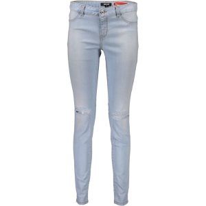 Light Blue Cotton Women Jeans