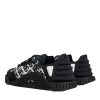 Black Logo Lace Up Low Top NS1 Sneakers Shoes - Image 4