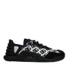 Black Logo Lace Up Low Top NS1 Sneakers Shoes - Image 6