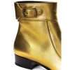 Gold Leather Boot - Image 4