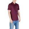 Bordeaux Cotton Polo Shirt - Image 3