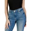 Blue Cotton Bootcut Jean - Image 5