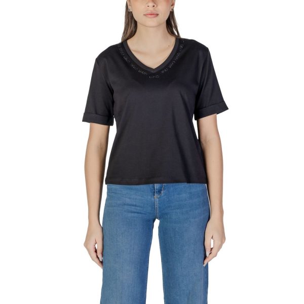 Black Cotton T-Shirt