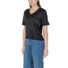Black Cotton T-Shirt - Image 4