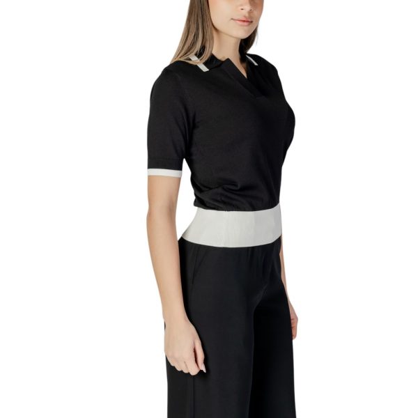 Black And White Viscose Tops & T-Shirt - Image 3