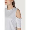 White Cotton T-Shirt - Image 5