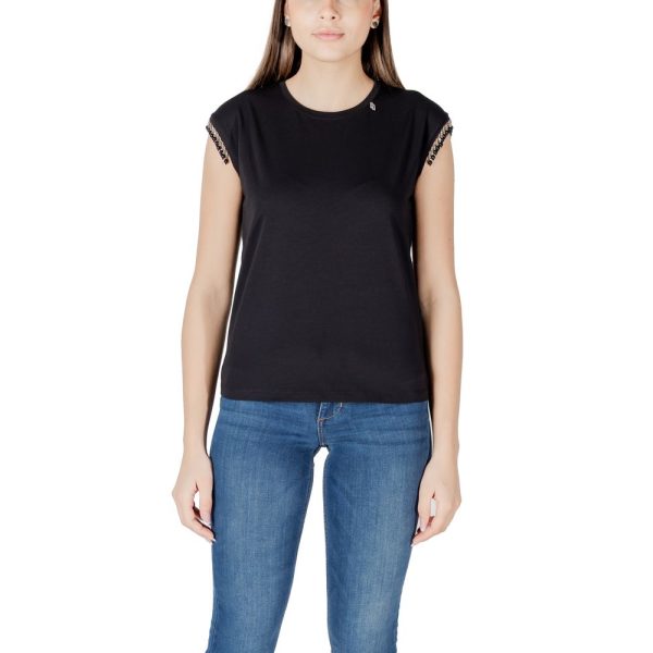 Black Cotton T-Shirt