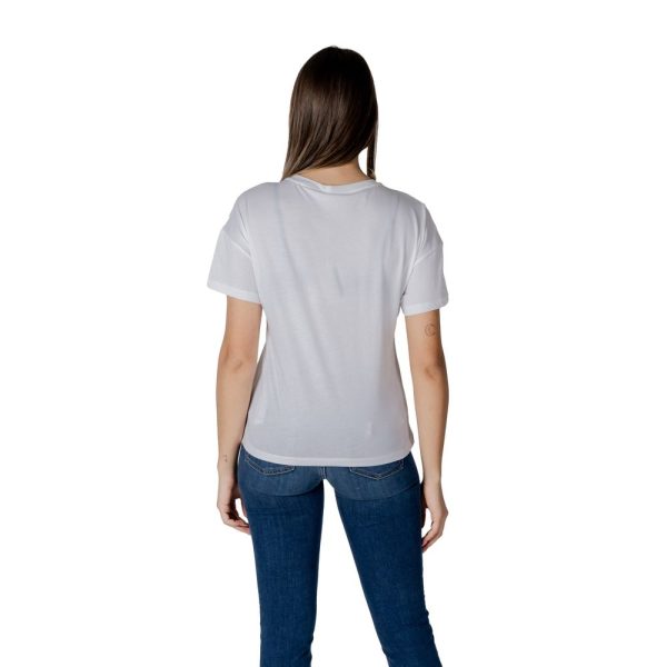 Black And White Cotton T-Shirt - Image 2