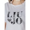 Black And White Cotton T-Shirt - Image 5