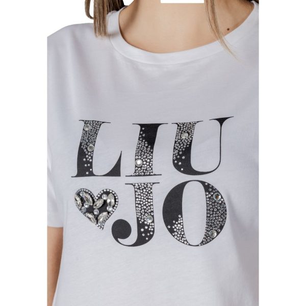 Black And White Cotton T-Shirt - Image 5