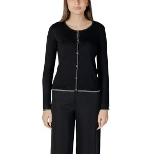 Black Viscose Cardigan