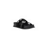 Black Leather Sandal - Image 2