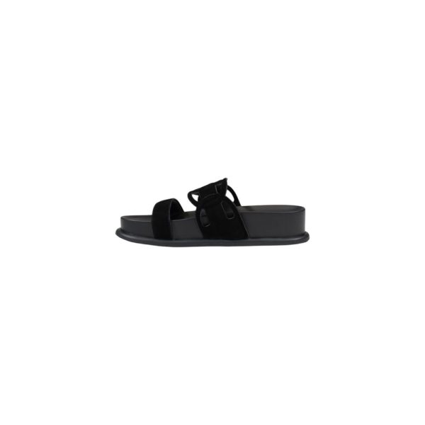 Black Leather Sandal - Image 3