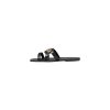 Black Leather Sandal - Image 4