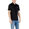 Black Cotton Polo Shirt - Image 3