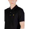 Black Cotton Polo Shirt - Image 5