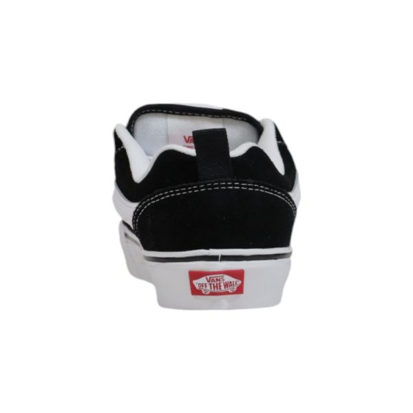 Black And White Leather Sneaker - Image 4