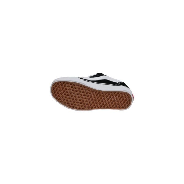 Black And White Leather Sneaker - Image 5