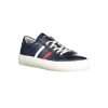 Blue Leather Men Sneaker - Image 2