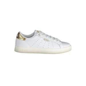 White Leather Women Sneaker