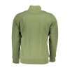 Classic Green Zippered Fleece Sweatshirt - Image 2