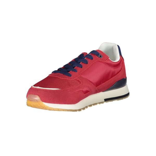 Sleek Pink Sneakers with Eye-Catching Contrast - Image 2