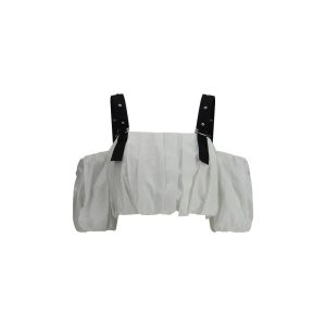 Balloon sleeves crop Top