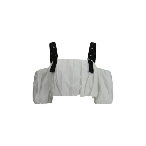 Balloon sleeves crop Top