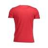 Red Cotton Men T-Shirt - Image 2