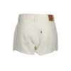White Cotton Women Jeans - Image 2