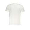 Chic White Crew Neck Tee with Logo Print - Image 2