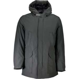 Brown Cotton Men Jacket