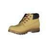 Beige Lace-Up Boots with Contrast Details - Image 3