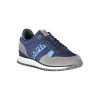 Sleek Sporty Lace-up Sneakers with Logo Detail - Image 2
